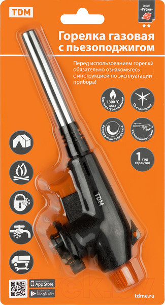 Изображение товара Горелка газовая TDM SQ1041-0103