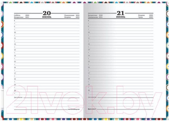 Изображение товара Ежедневник Brauberg Оптимизм / 129237