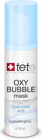 Изображение товара Маска для лица кремовая TETe Cosmeceutical Oxy Bubble Mask (30мл)