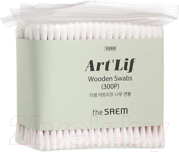 Изображение товара Ватные палочки The Saem Art'Lif Wooden Swabs (300шт)