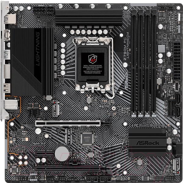 Изображение товара Материнская плата AsRock Z790M PG Lightning/D4