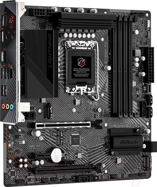 Изображение товара Материнская плата AsRock Z790M PG Lightning/D4