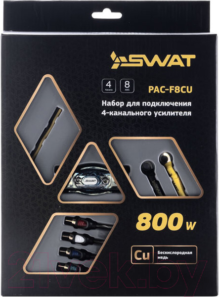Изображение товара Набор для подключения автоакустики Swat PAC-F8CU