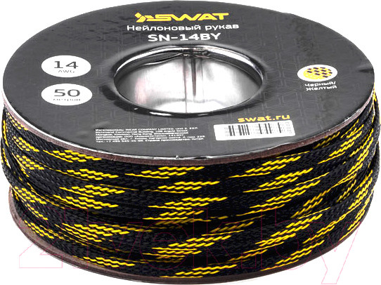 Изображение товара Оплетка для кабеля Swat SN-14BY