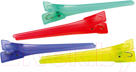 Изображение товара Набор зажимов для волос Dewal CL2521 (12шт)