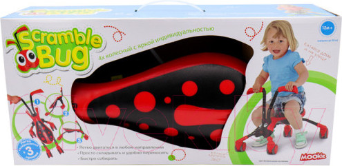 Изображение товара Беговел ScrambleBug Жук / 8510