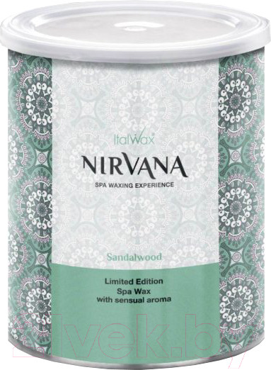 Изображение товара Воск для депиляции ItalWax Nirvana Сандал в банке (800мл)
