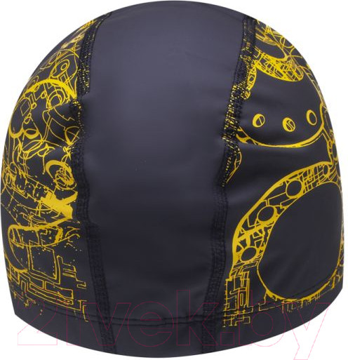 Изображение товара Шапочка для плавания Atemi PU 303 (черный/золото)