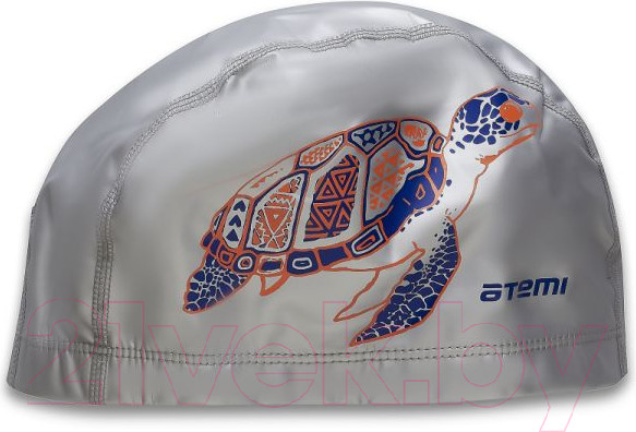 Изображение товара Шапочка для плавания Atemi PU 305 (серебристый)