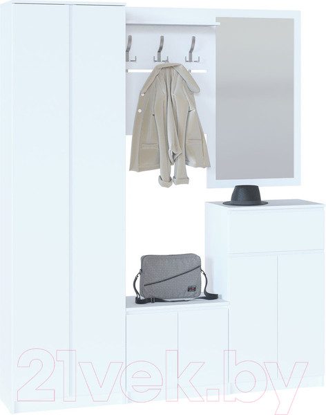 Изображение товара Тумба в прихожую Сокол-Мебель ТП-11 (белый)