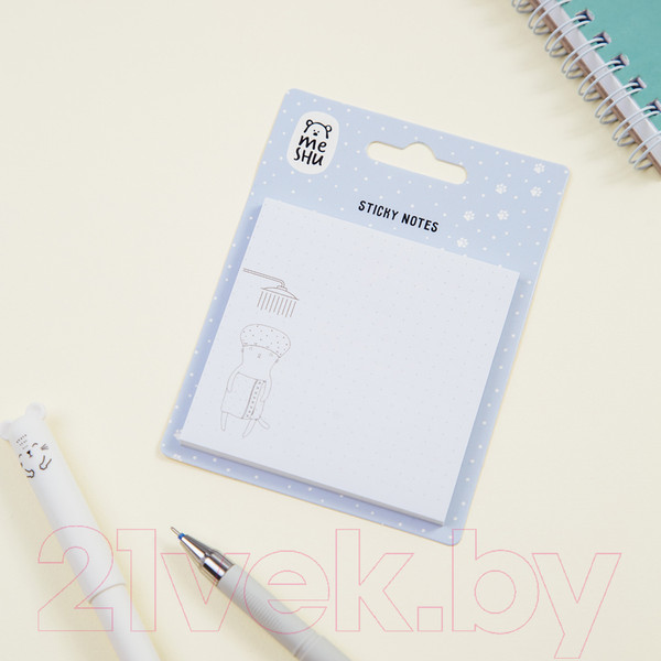 Изображение товара Блок для записей Meshu Right cat. Dot / MS_87392