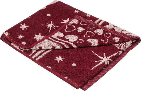 Изображение товара Полотенце Privilea Кити 21С5 (50x90, бордо)