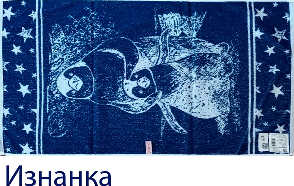 Изображение товара Полотенце Privilea Антарктида 21С5 (50x90, синий)