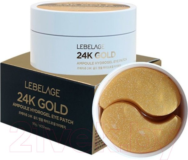 Изображение товара Патчи под глаза Lebelage 24K Gold Гидрогелевые