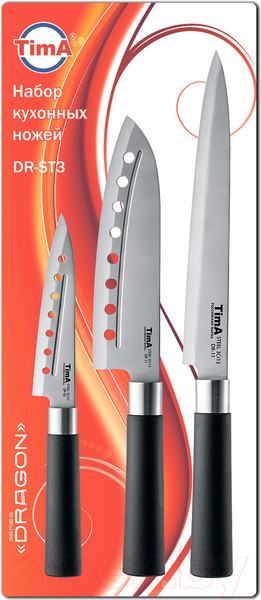 Изображение товара Набор ножей TimA Dragon DR-ST3