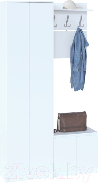 Изображение товара Вешалка для одежды Сокол-Мебель ВШ-4 (белый)