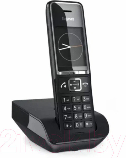 Изображение товара Беспроводной телефон Gigaset Comfort 550 RUS / S30852-H3001-S304 (черный)