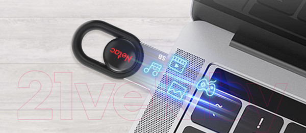 Изображение товара USB flash накопитель Netac UM2 USB2.0 FlashDrive 32GB (NT03UM2N-032G-20BK)