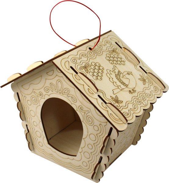 Изображение товара Набор для творчества Десятое королевство Кормушка для птиц. Пряничный домик / 04365