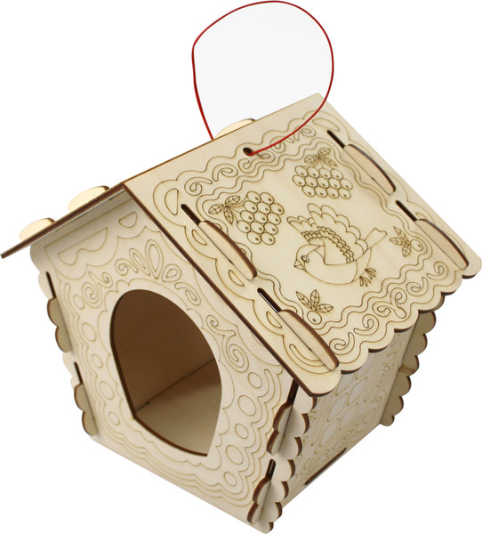 Изображение товара Набор для творчества Десятое королевство Кормушка для птиц. Пряничный домик / 04365