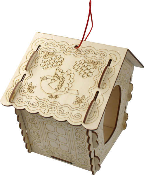 Изображение товара Набор для творчества Десятое королевство Кормушка для птиц. Пряничный домик / 04365