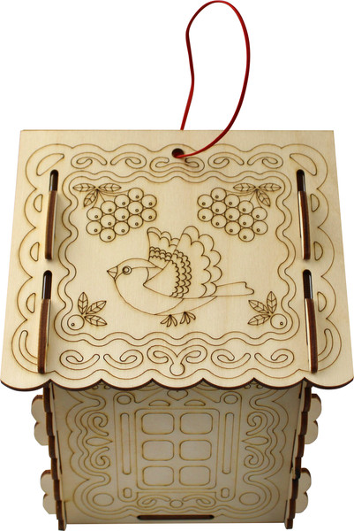 Изображение товара Набор для творчества Десятое королевство Кормушка для птиц. Пряничный домик / 04365