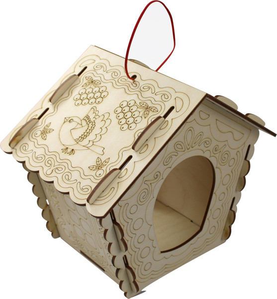 Изображение товара Набор для творчества Десятое королевство Кормушка для птиц. Пряничный домик / 04365