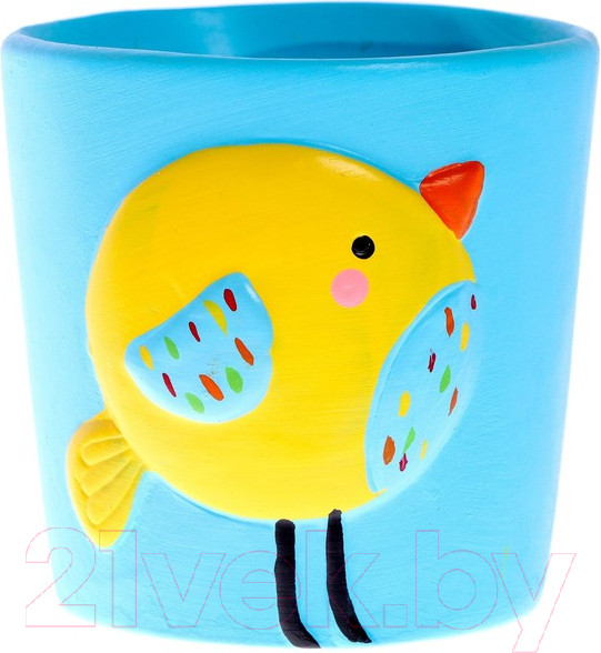 Изображение товара Набор для выращивания растений Эврики Выращиваем травку / 6911658 (птичка)