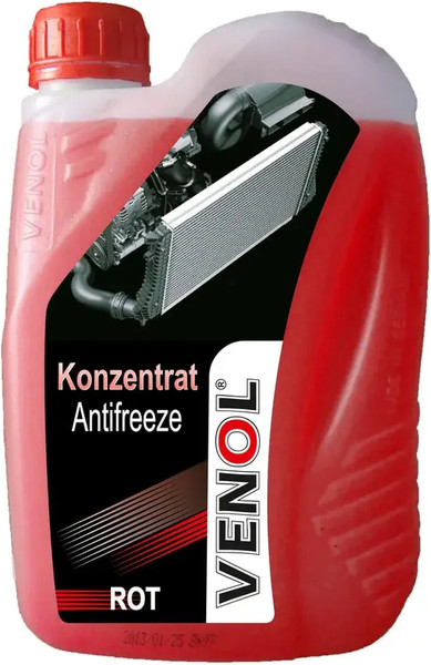Изображение товара Антифриз Venol Концентрат (1л, красный)