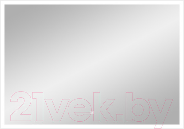 Изображение товара Зеркало Континент Frame White Led 80x60