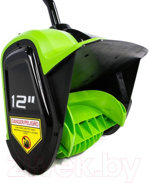 Изображение товара Снегоуборщик аккумуляторный Greenworks GD60SS 60V / 2602607 (без АКБ и ЗУ)