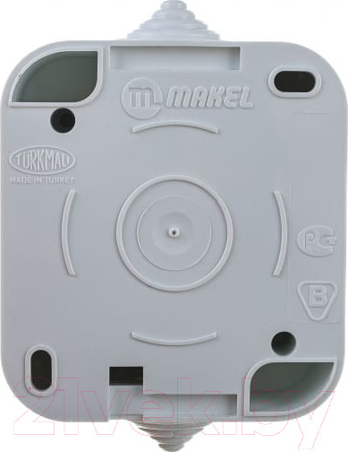 Изображение товара Розетка Makel ОП 16А IP44 / 18304 (белый)