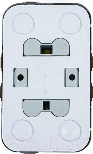 Изображение товара Розетка Makel ОП 16А IP20 / 45182 (белый)