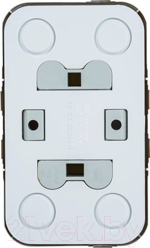 Изображение товара Розетка Makel ОП 16А IP20 / 45117 (белый)