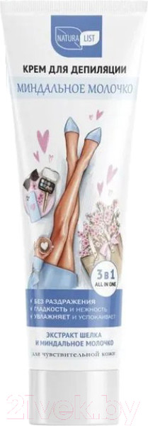 Изображение товара Крем для депиляции Naturalist Миндальное молочко (100мл)