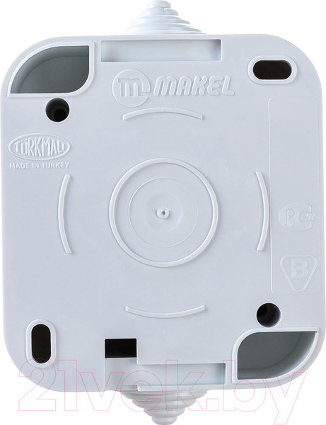 Изображение товара Выключатель Makel 18300 (белый)