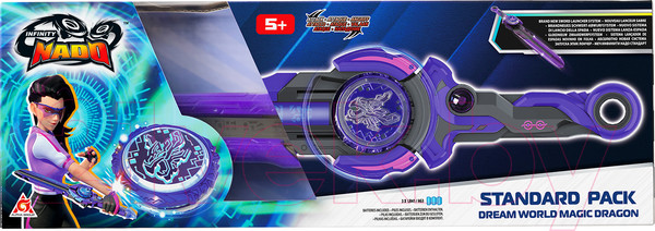 Изображение товара Игрушка детская Infinity Nado Волчок Эпик ЛончерСтандарт Magic Dragon / 40601