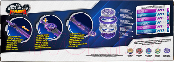 Изображение товара Игрушка детская Infinity Nado Волчок Эпик ЛончерСтандарт Magic Dragon / 40601