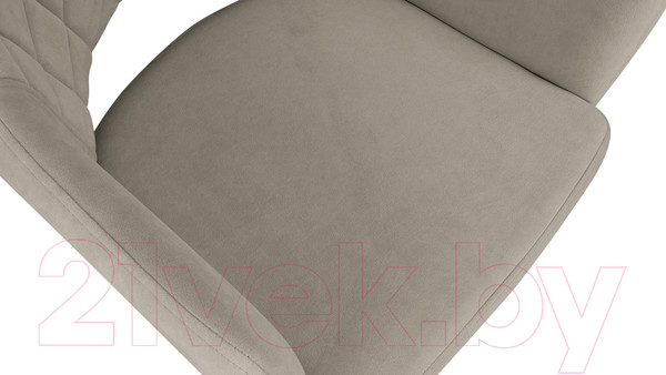 Изображение товара Стул ТриЯ София Т6 (белый муар/велюр D002 бежевый)