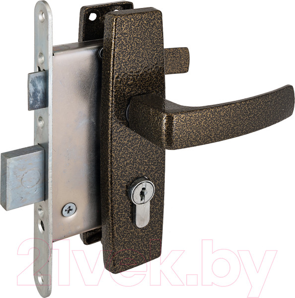 Изображение товара Замок врезной Зенит ЗВ4-3.04 (бронза)