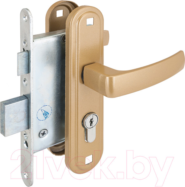 Изображение товара Замок врезной Зенит ЗВ4-3.05 (золото)