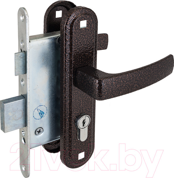 Изображение товара Замок врезной Зенит ЗВ4-3.05 (медь)