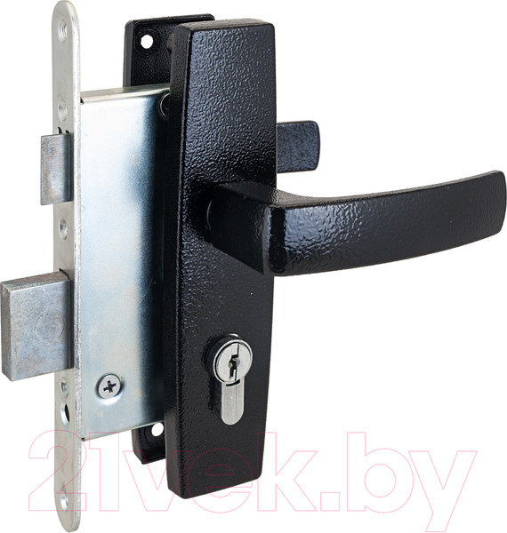 Изображение товара Замок врезной Зенит ЗВ4-3.04 (черный)