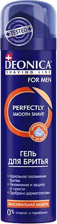 Изображение товара Гель для бритья Deonica For Men Активная защита (200мл)