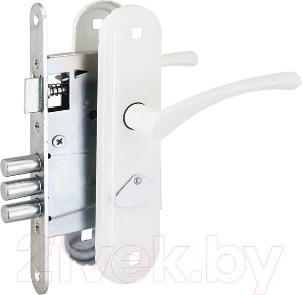 Изображение товара Замок врезной Зенит ЗВ9-4.2 (белый)
