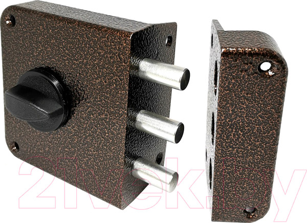 Изображение товара Замок накладной Зенит ЗН1-3.3 (медь)