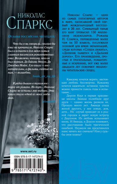 Изображение товара Книга АСТ Лучшее во мне. Спаркс: чудо любви (Спаркс Н.)