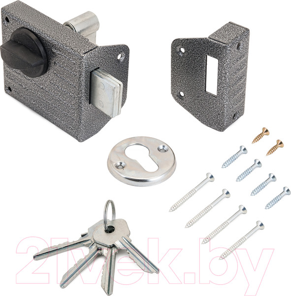 Изображение товара Замок накладной Зенит ЗН1-2.1 (серебристый)