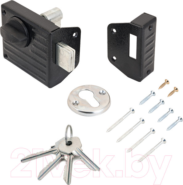 Изображение товара Замок накладной Зенит ЗН1-2.1 (черный)