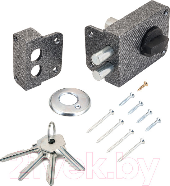 Изображение товара Замок накладной Зенит ЗН1-3 (серебристый)